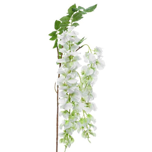 Artificial Wisteria Spray Cream 102 cm