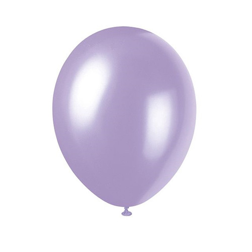 Latex Balloons Lavender 8 Pack