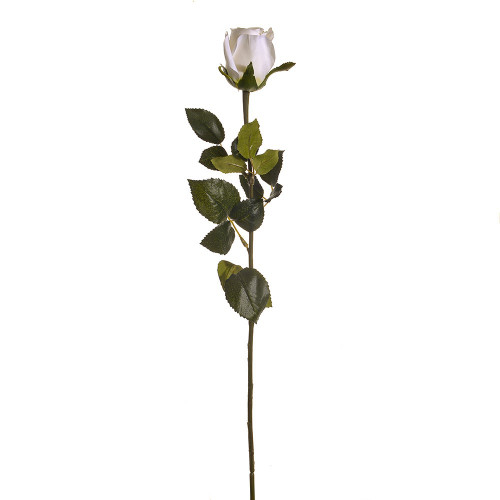 Prize Artificial Rose Bud Green 63 cm