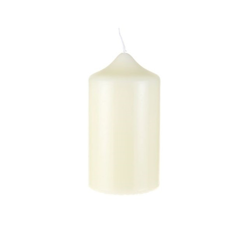 Chapel Ivory Pillar Candle 15 cm