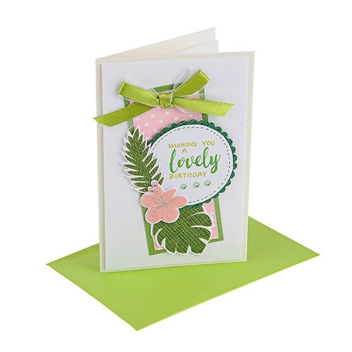 Florist Handmade Card Greenery