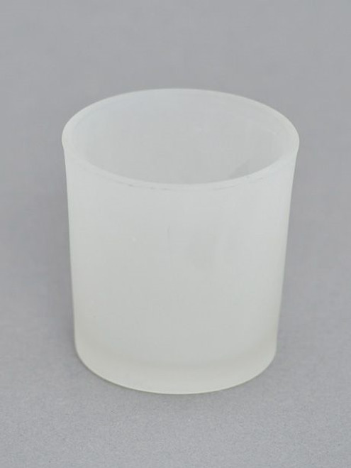 Frost Glass Candle Holder