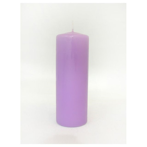 Lilac Pillar Candle