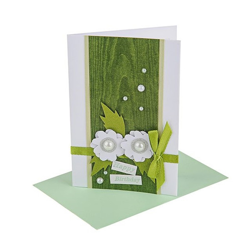 Florist Handmade Card Daisy from Country Baskets