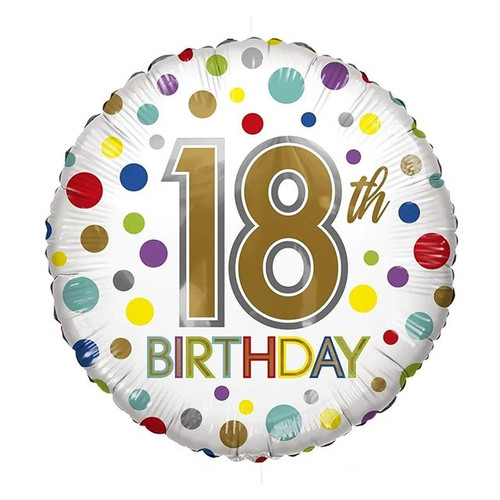 18th Birthday Eco Balloon
