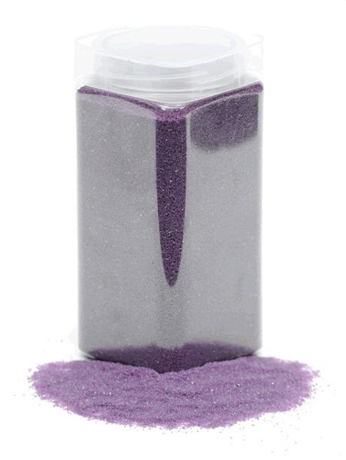 Coloured Sand 0.5 mm 550 ml Aubergine