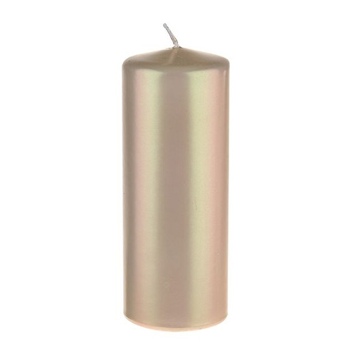 Candle Pillar Iridescent Sahara 15 cm
