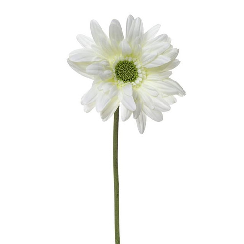 Artificial King Gerbera Cream 87 cm