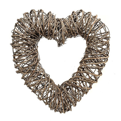 Wreath Heart Twig Large