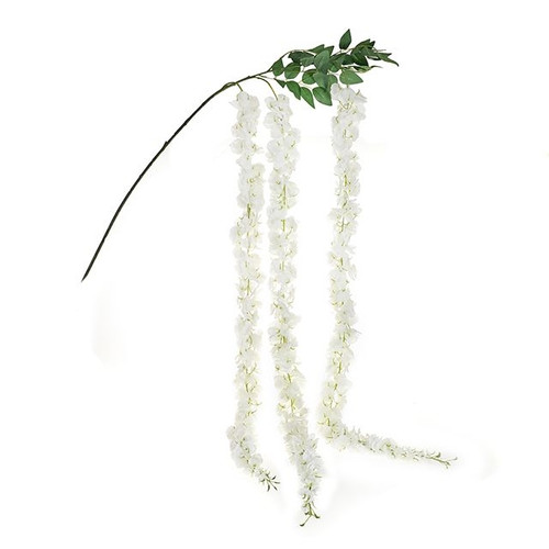 Wisteria Spray Ivory 205 cm