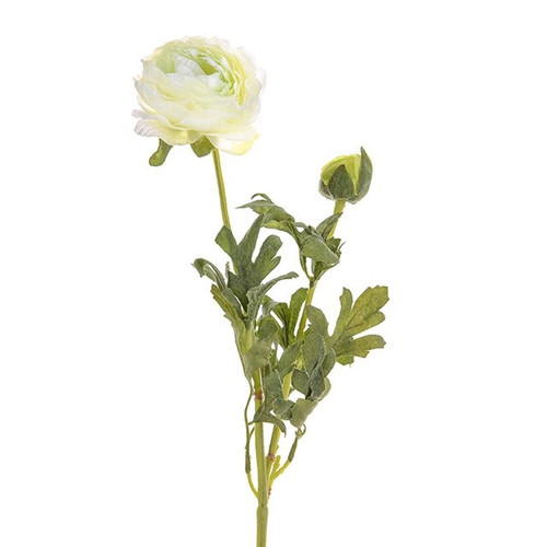 Artificial Ranunculus White 38 cm