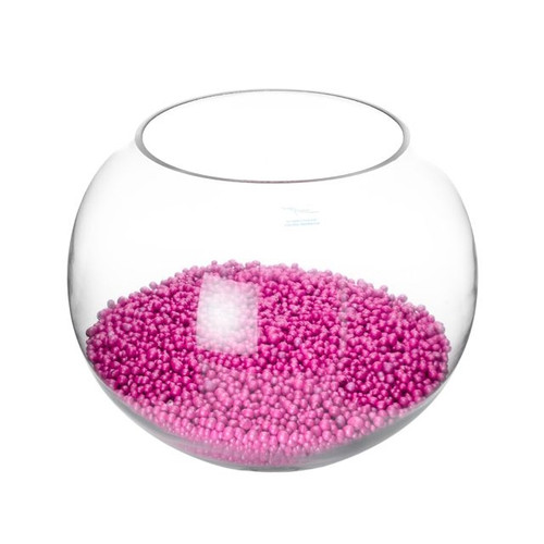 Glass Ball Vase 24Cm from Country Baskets
