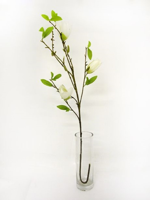 Artificial Magnolia Stem Cream 90 cm