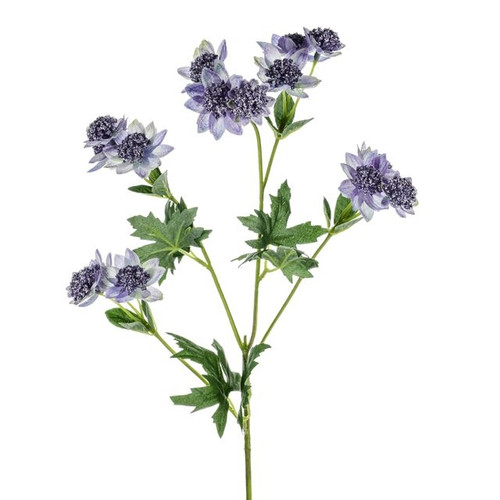 Artificial Meadow Astrantia Blue 66 cm