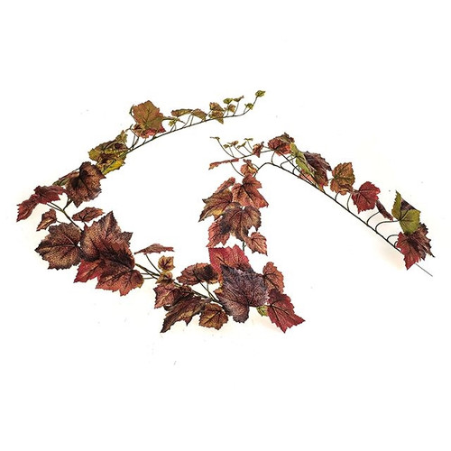 Grape Ivy Garland Burgundy 180 cm