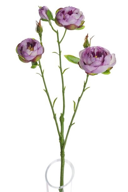 Lydia Ranunculus Spray Purple 47 cm