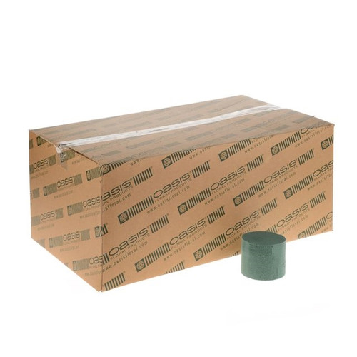 Box of 72 Foam Cylinder H6 x W8 cm Oasis Ideal