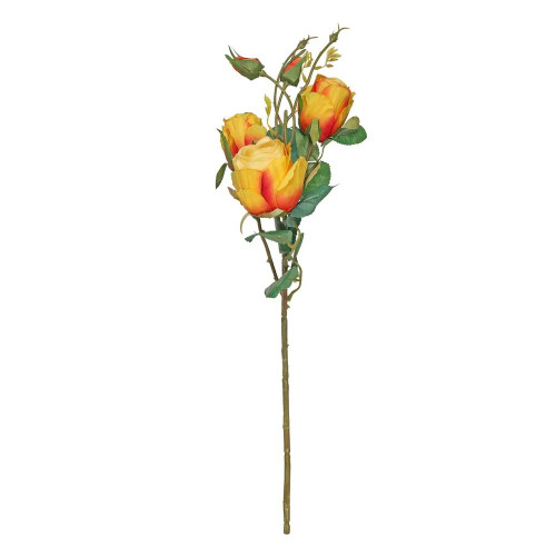 Rose Spray Orange 51cm from Country Baskets