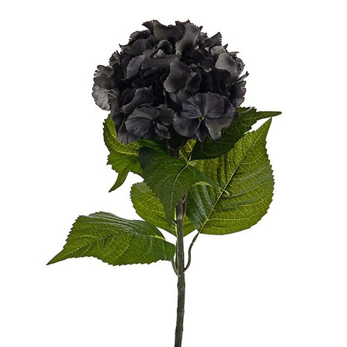 Amelia Hydrangea Dark Grey 67Cm