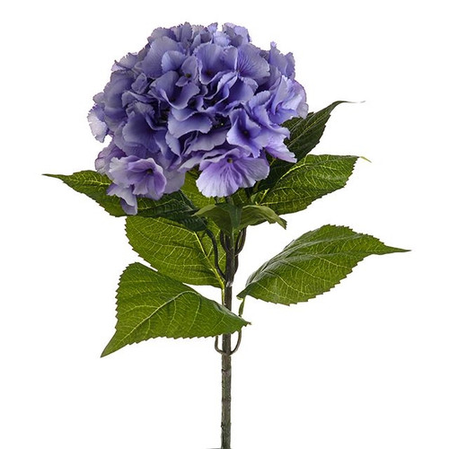 Olivia Hydrangea Stem Lilac 67Cm from Country Baskets