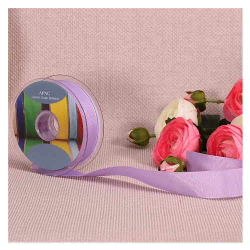 Lilac Grosgrain Ribbon - 25mm