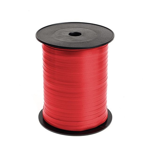 Brick Red Curling Ribbon - 5mm x 500m from Country Baskets