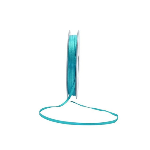 Turquoise Satin Ribbon - 3mm