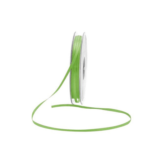 Lime Green Satin Ribbon - 3mm