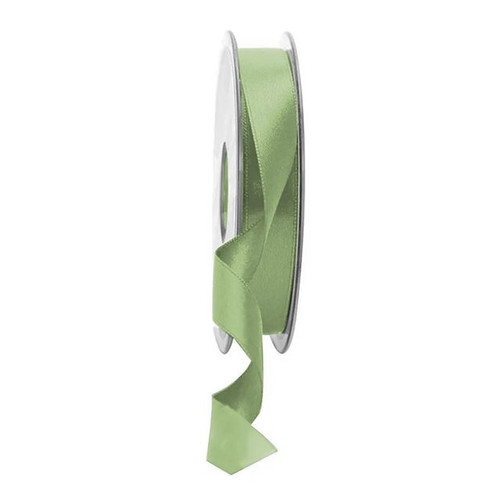 Moss Green Satin Ribbon - 15mm