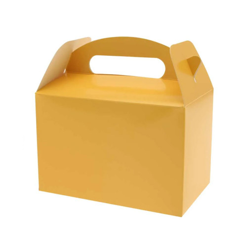 Party Box - Yellow - Pack Of 6