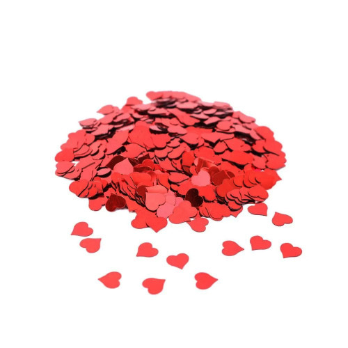 Confetti Hearts Red from Country Baskets
