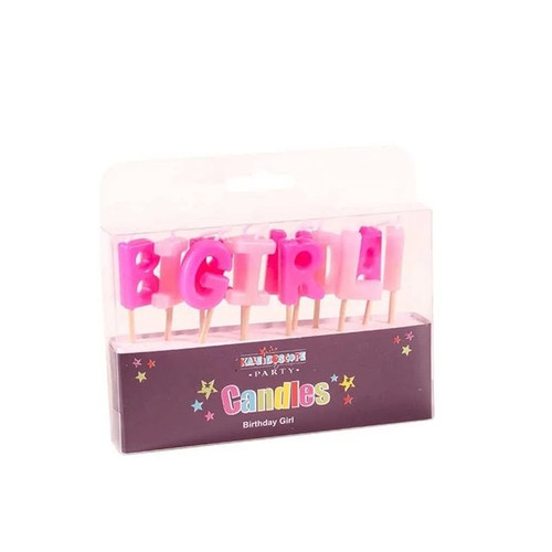 Birthday Girl Candle - Pink from Country Baskets