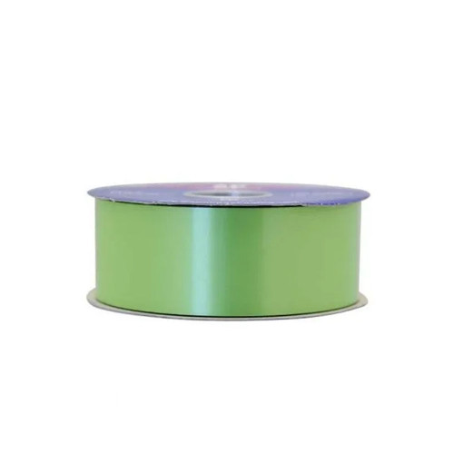 Lime Green Poly Ribbon - 50mm x 100 yards