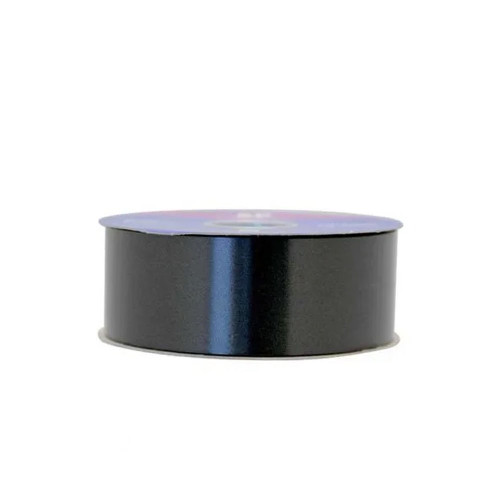 Black Poly Ribbon - 50mm x 100 yards