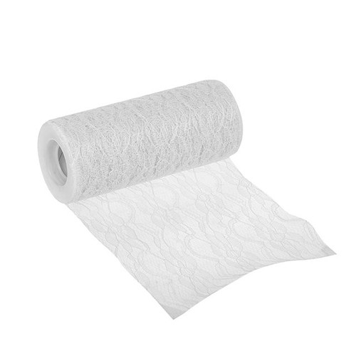 White Lace Mesh - 15cm x 10m