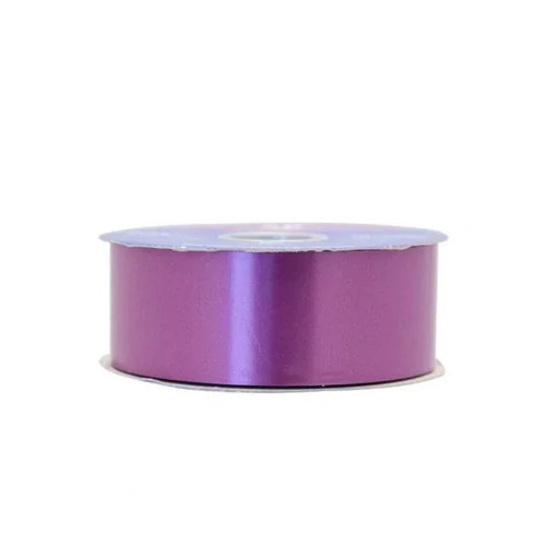 Plum Poly Ribbon - 50mm x 100 yards