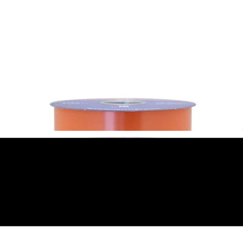 Orange Poly Ribbon - 50mm x 100 yards