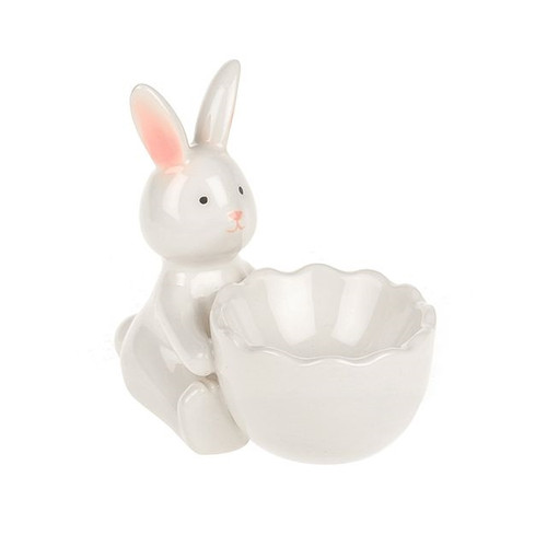 Ceramic Bunny Egg Cup 9 cm