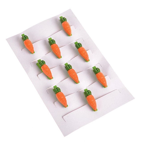 Easter Carrot Craft Pegs