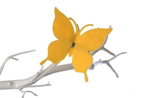 B/Fly Clip Felt Yell X 6 from Country Baskets