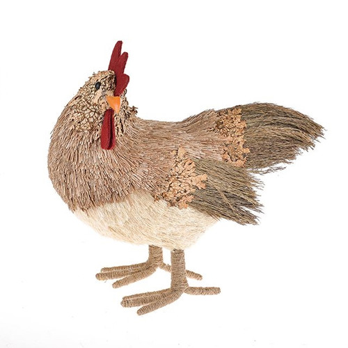 Farmhouse Chicken Standing 33Cm from Country Baskets