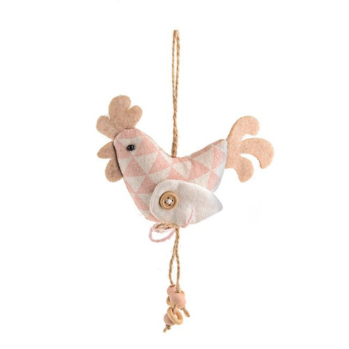 Flossy Hanging Chicken from Country Baskets