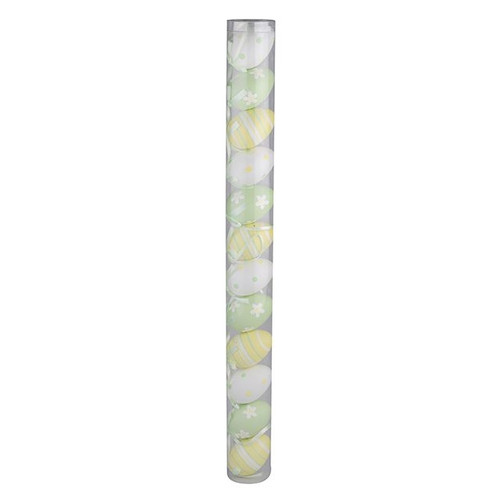 Easter Egg Tube Pale Green Set Of 12 from Country Baskets