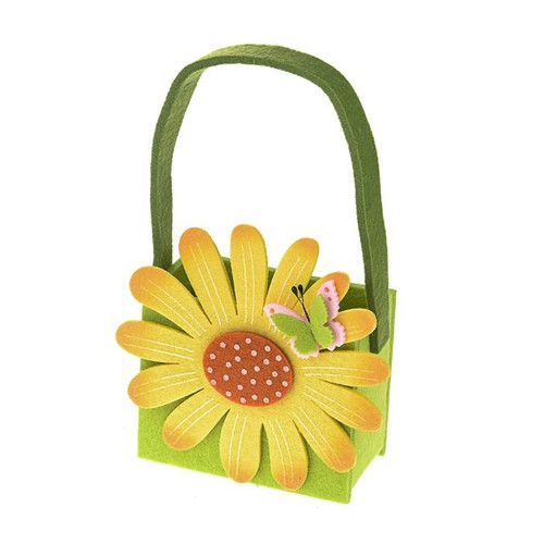 Felt Sunflower Bag from Country Baskets
