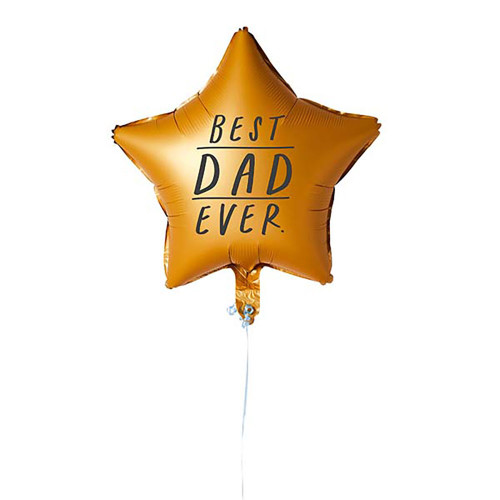 'Best Dad Ever' 18" Foil Balloon from Country Baskets