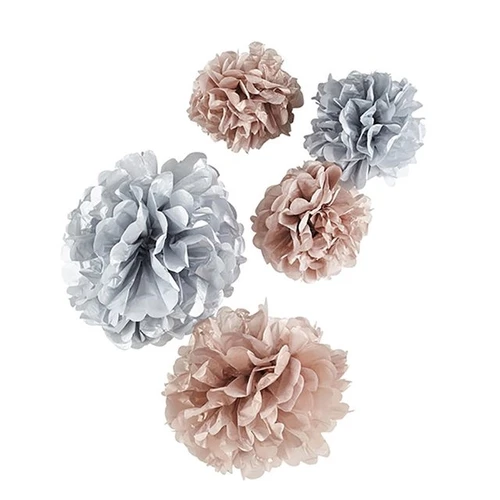 Wedding Rg Pom Poms from Country Baskets