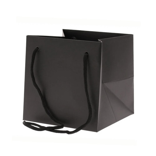 Black Hand Tie Bag 17 x 17 cm