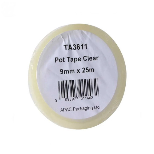 9mmx25m Clear Waterprf Tape(50)