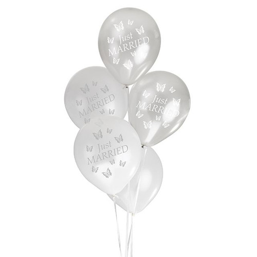 Elegant Butterfly Balloons from Country Baskets