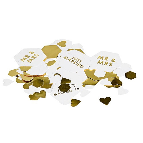 Scripted Marble Table Scatter Confetti from Country Baskets